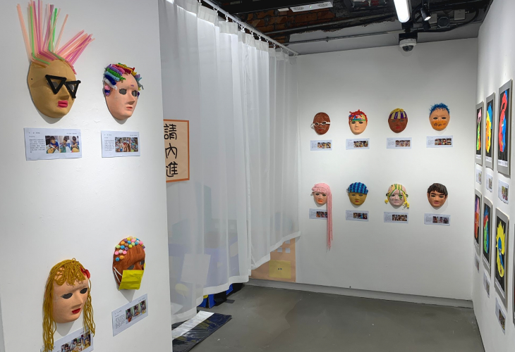香港聖公會聖西門西貢幼兒學校在香港視覺藝術中心舉行作品展