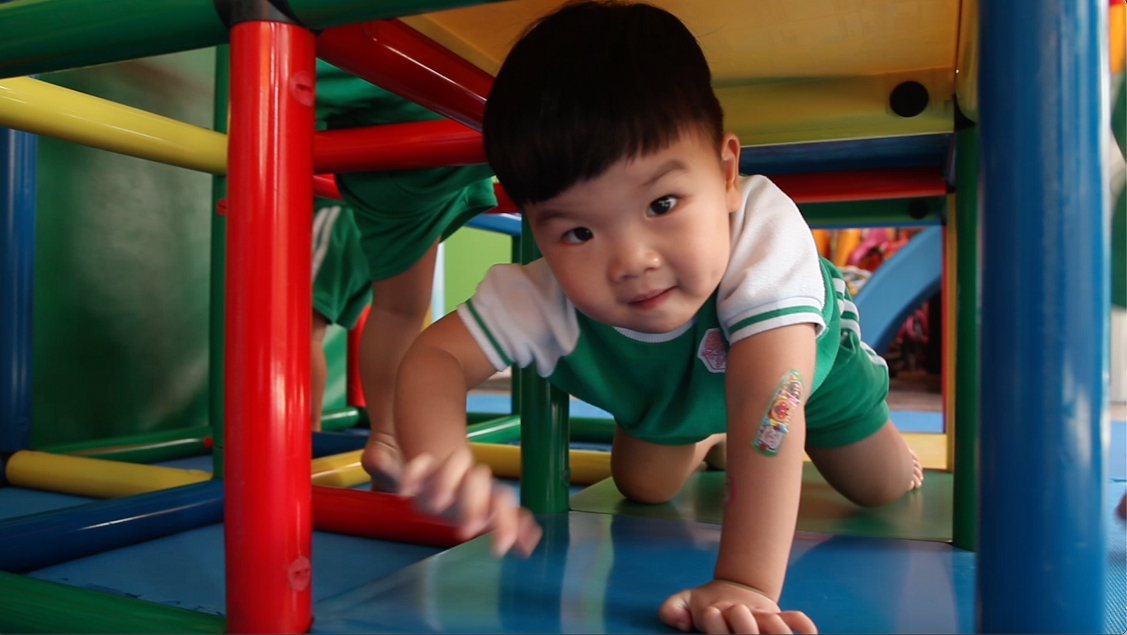 香港聖公會聖西門大興幼兒學校設有大肌肉活動空間